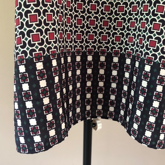 J CREW Size 16 Pullover Shift abstract Pattern - Picture 5 of 8